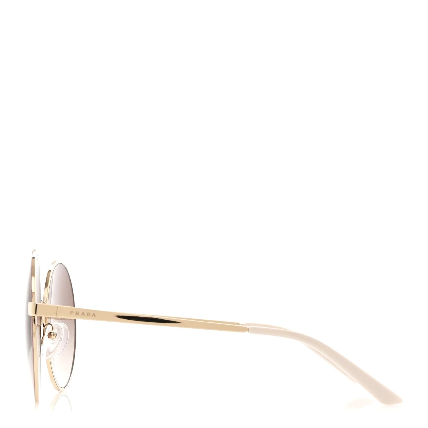 Metal Enamel Oversized Round Sunglasses SPR 59X 3