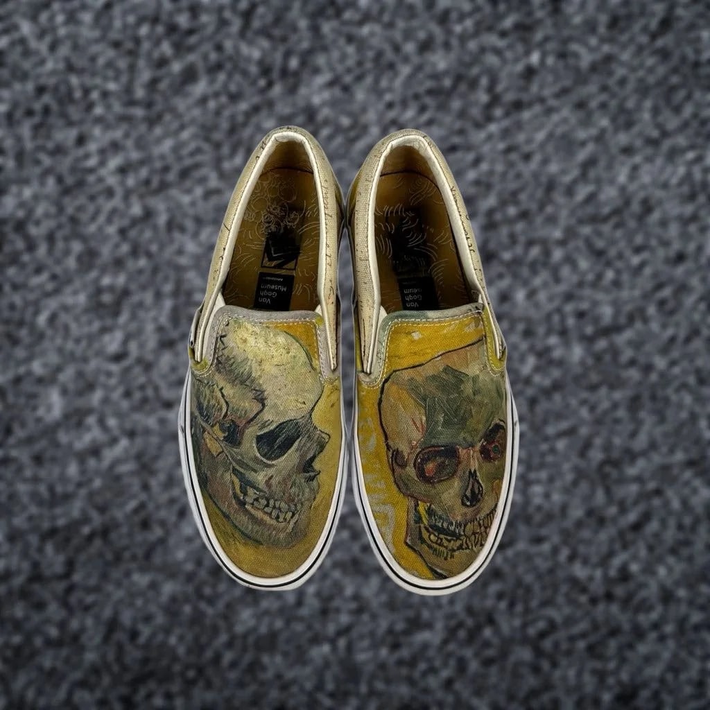 VANS — Vans Classic Slip-on van Gogh Skulls US 5.5 — Sneaker — resale
