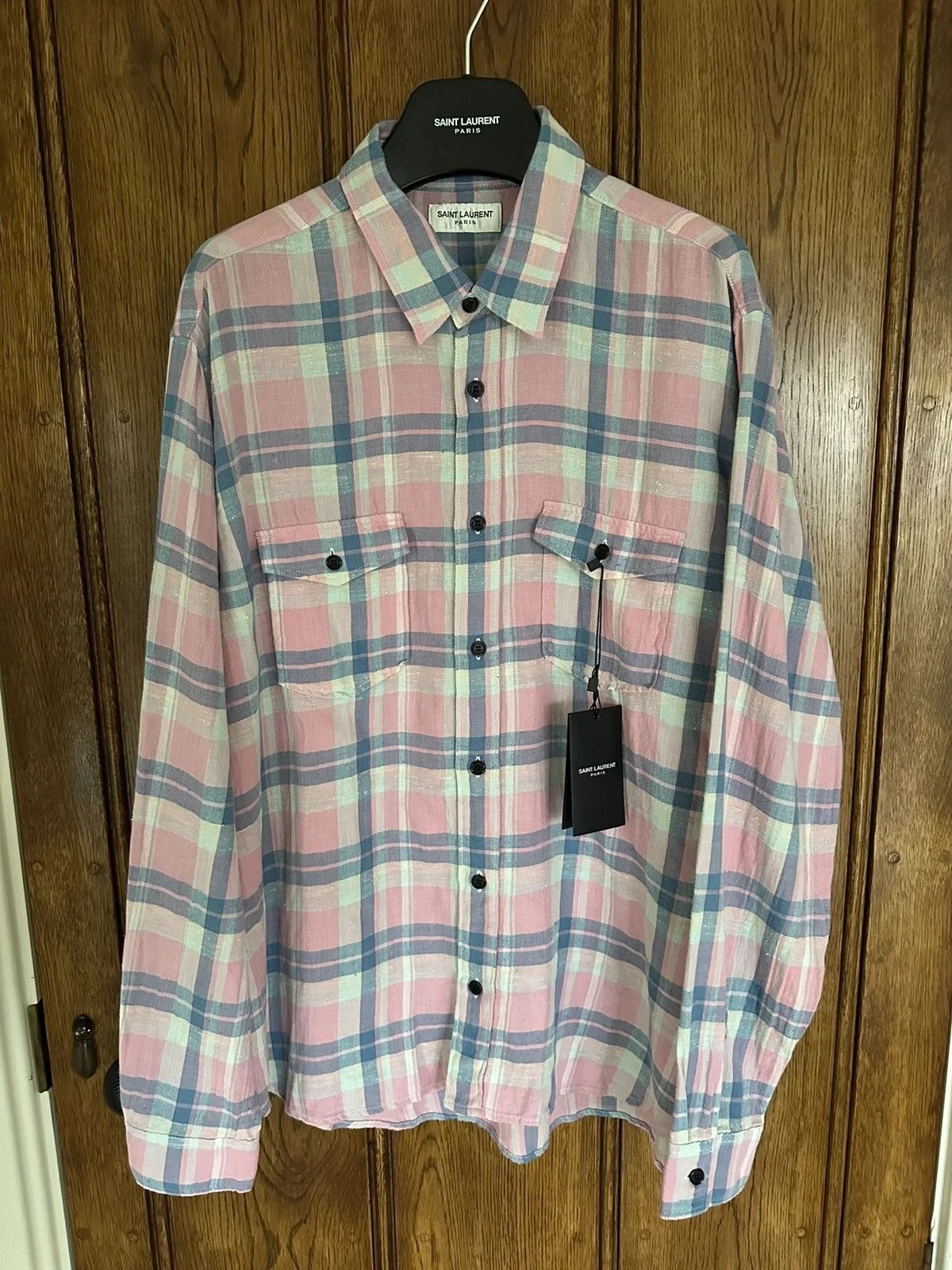 Saint Laurent — $890 Saint Laurent Flannel *Super * — streetwear — resale