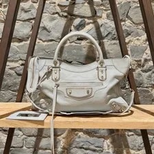 Balenciaga — Balenciaga Metallic Edge Medium Motocross City — Handbag — resale