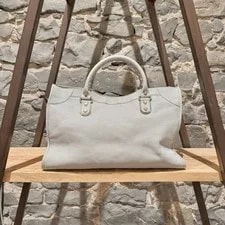Balenciaga Metallic Edge Medium Motocross City 4