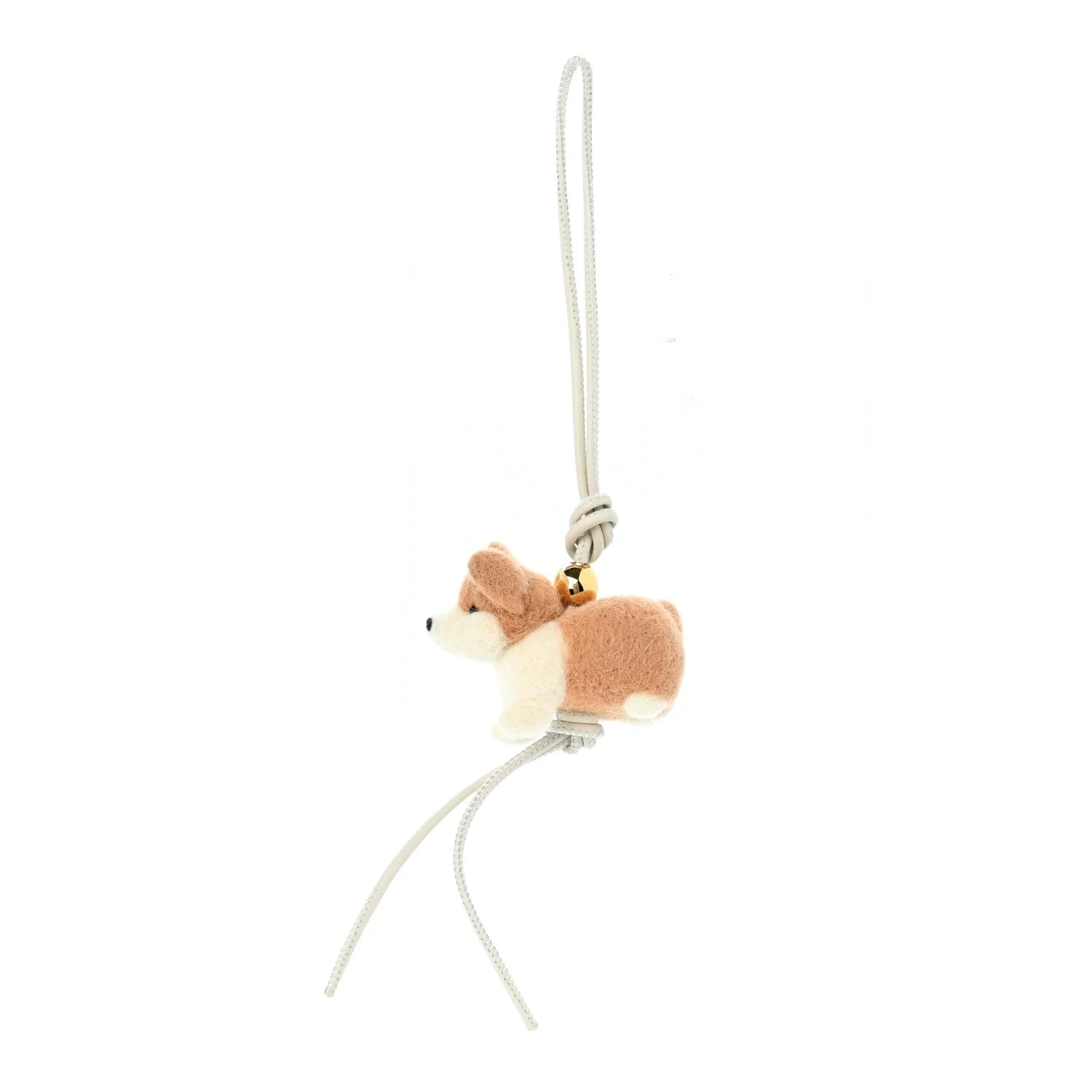 Loewe — Felt Corgi Bag Charm Soft — Accessory — resale