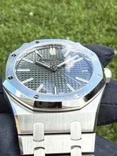 2025 Audemars Piguet Royal Oak Green Dial 41mm Complete 15510ST 2