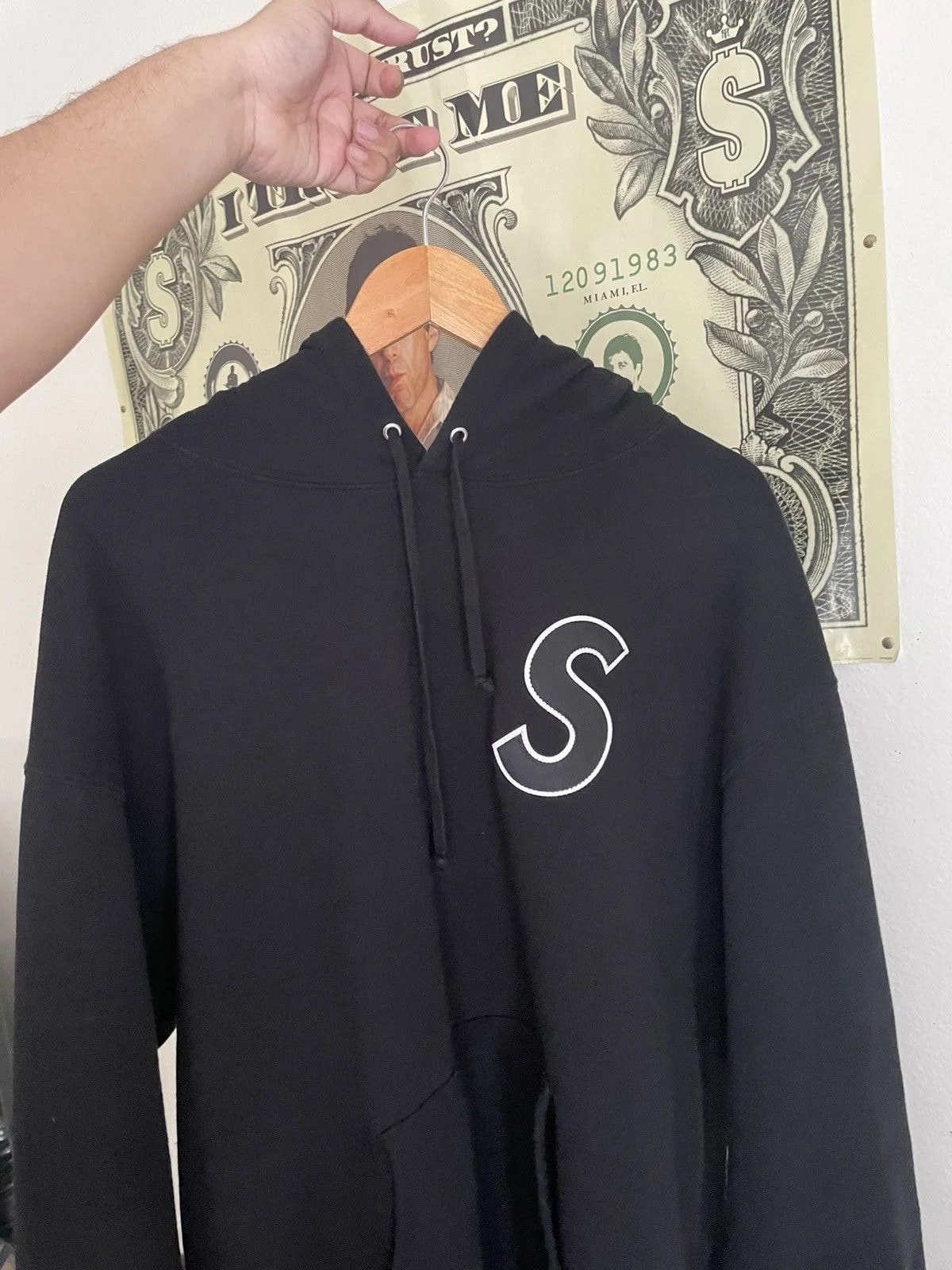 Supreme — Supreme Big S Logo Hoodie — streetwear — resale