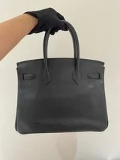 Auth Hermès Birkin 30 Liegée Sleek Formal 3