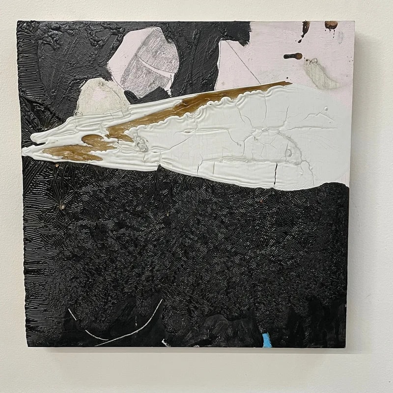 Diptych, Painting: Jose Is Talking To the Neighbor 4