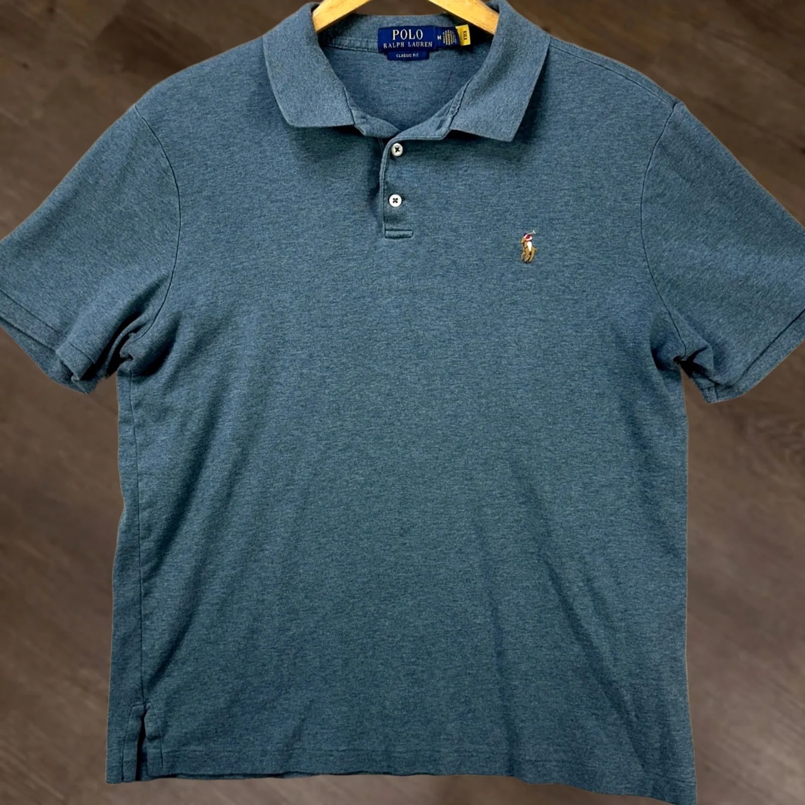Polo Ralph Lauren — Polo Ralph Lauren Shirt Polo Medium Classic Fit Rugby Cotton Shirt M Shirt — streetwear — resale