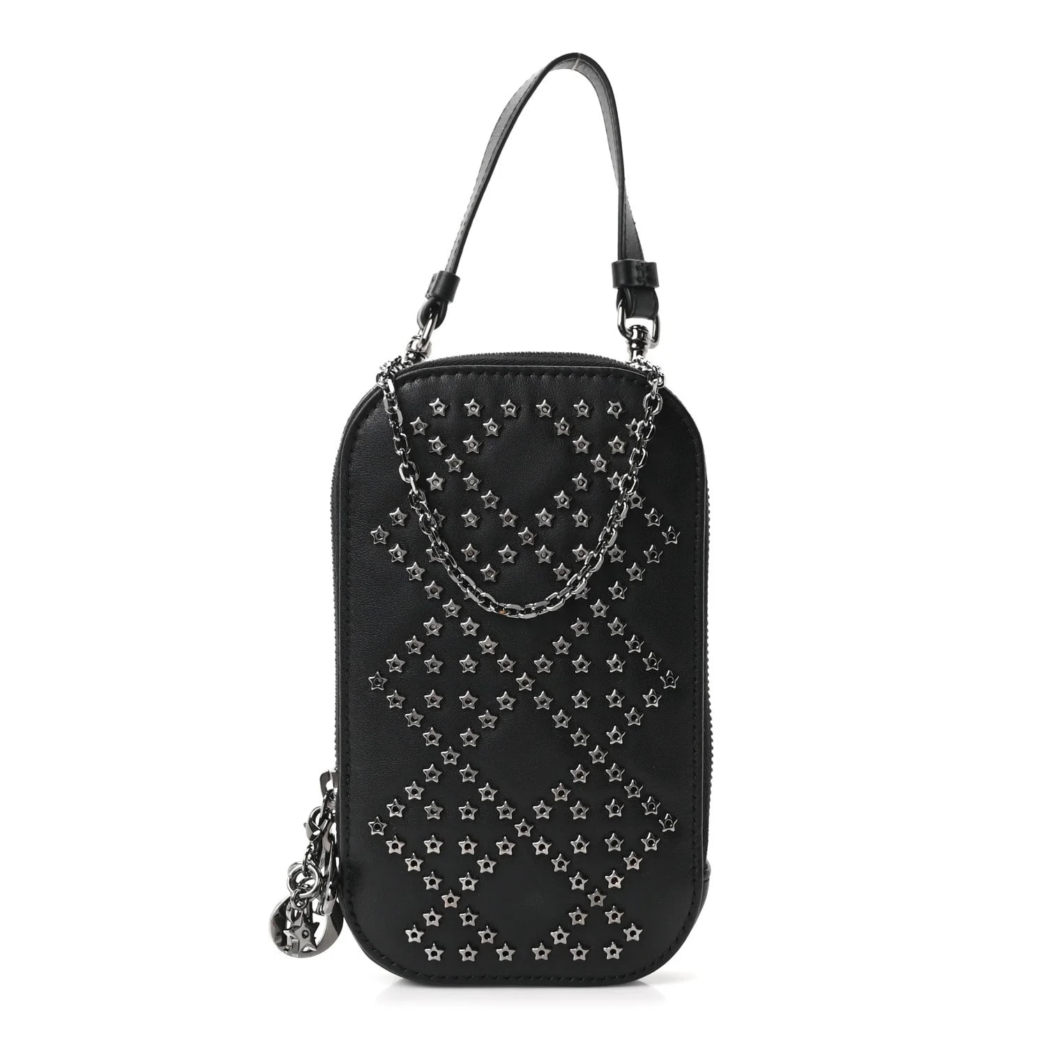 Dior — Lucky Star Studded Lady Dior Phone Holder — Accessory — resale