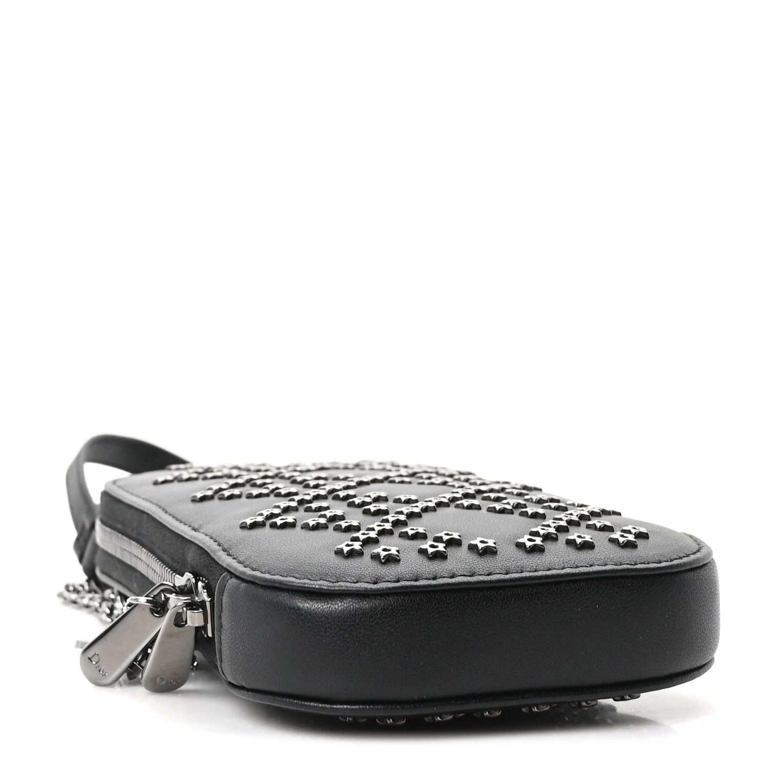 Lucky Star Studded Lady Dior Phone Holder 4