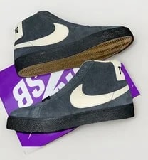 Size - 9.5 Nike Sb Blazer Mid X Thrasher Limited Skate Shoes 2