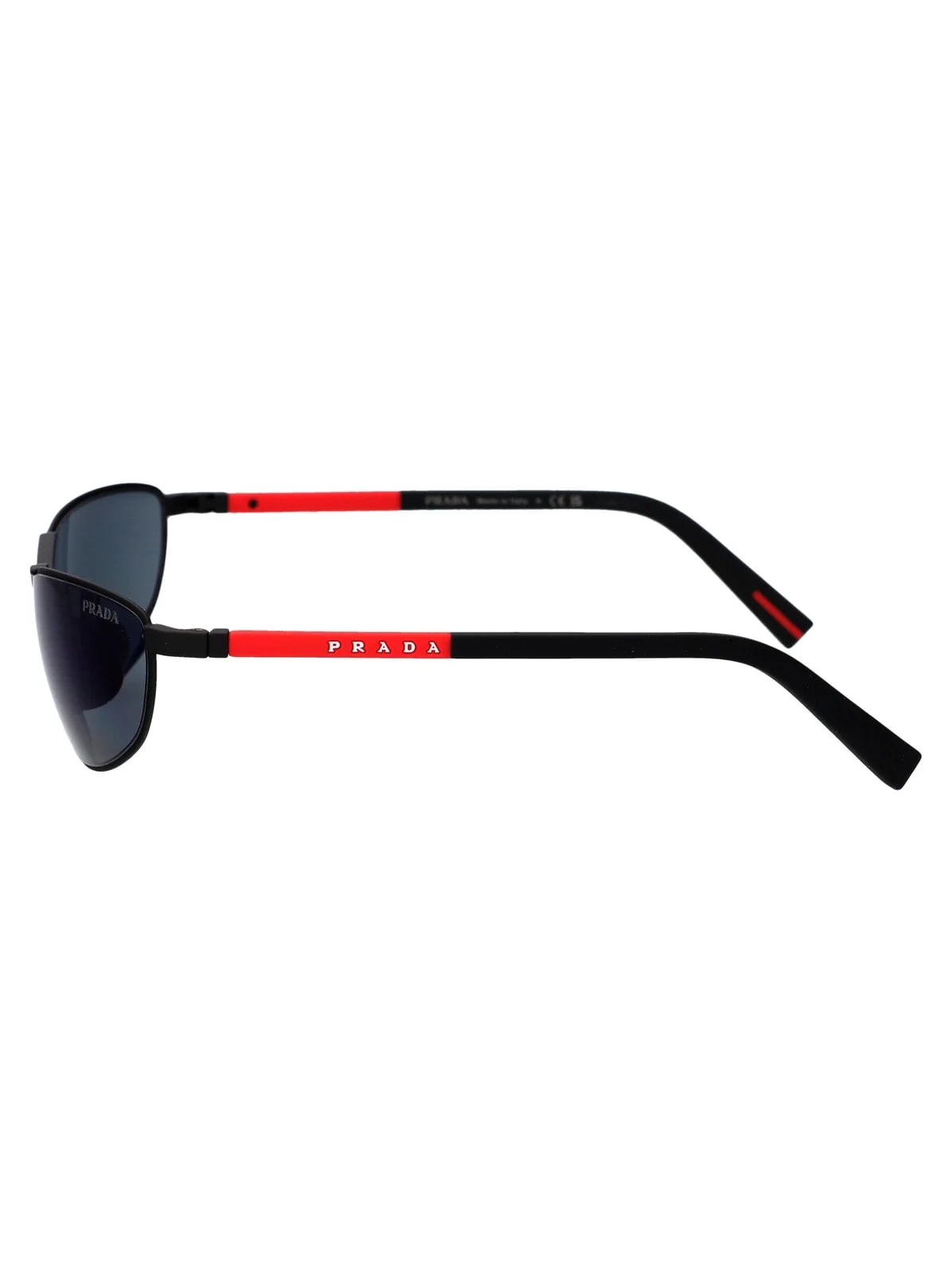 Prada 0ps Metal Rectangular Sunglasses — 3