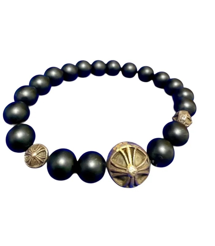 Chrome Hearts — Hearts Bead Bracelet — Clothing — resale