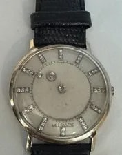 Lecoultre Vacheron Constantin 37 Diamond 14K White Gold Mystery 2