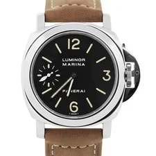 Panerai — Papers Panerai Luminor Marina PAM00001 Steel Tritium A-serial 44mm PAM 1 BOX — Watch — resale