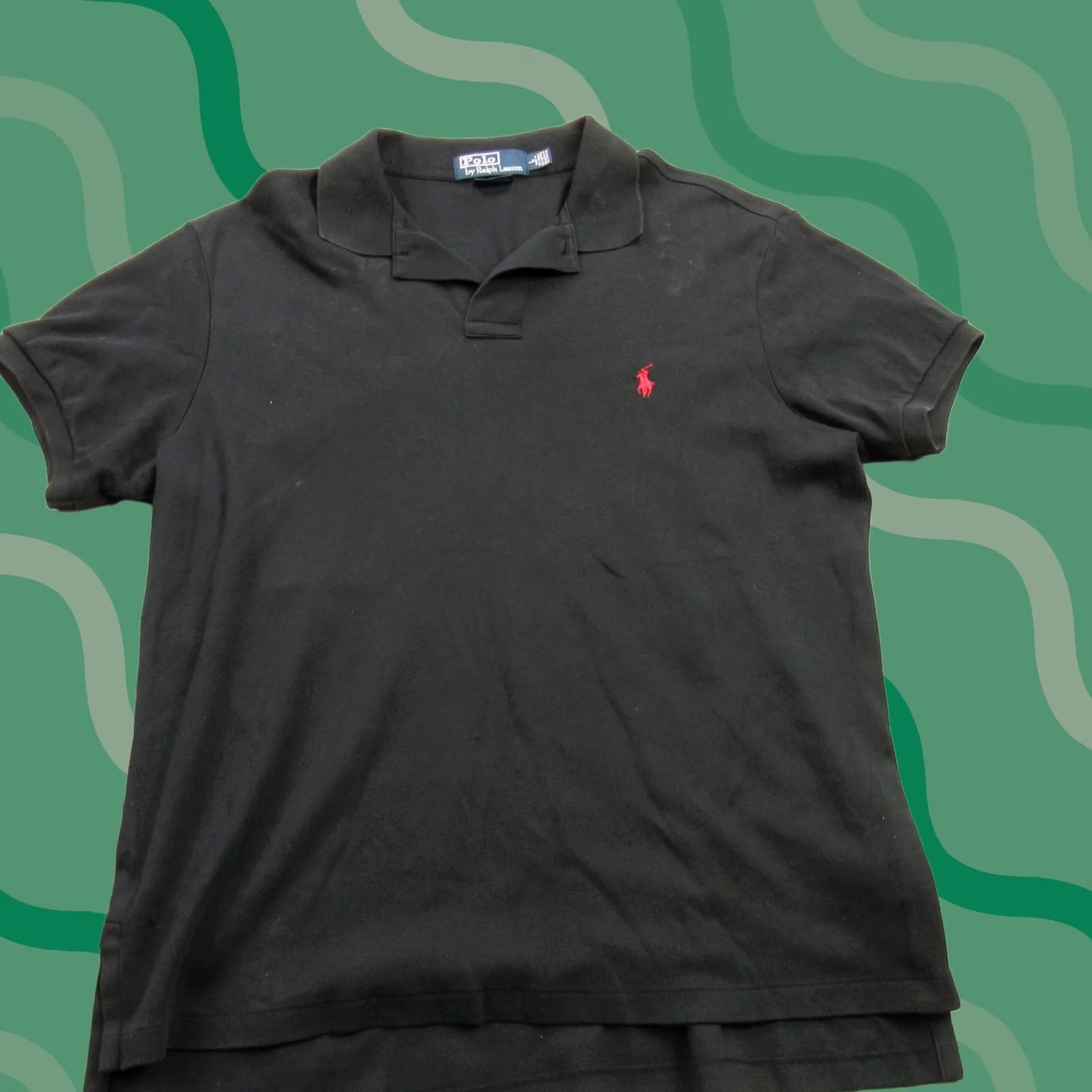 Polo Ralph Lauren — Polo Ralph Lauren Polo Shirt Adult L Custom Fit Short Sleeve Pique Cotton — streetwear — resale