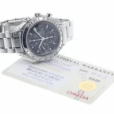 Omega Speedmaster 3513.50 Date Chronograph Black Dial Automatic 2