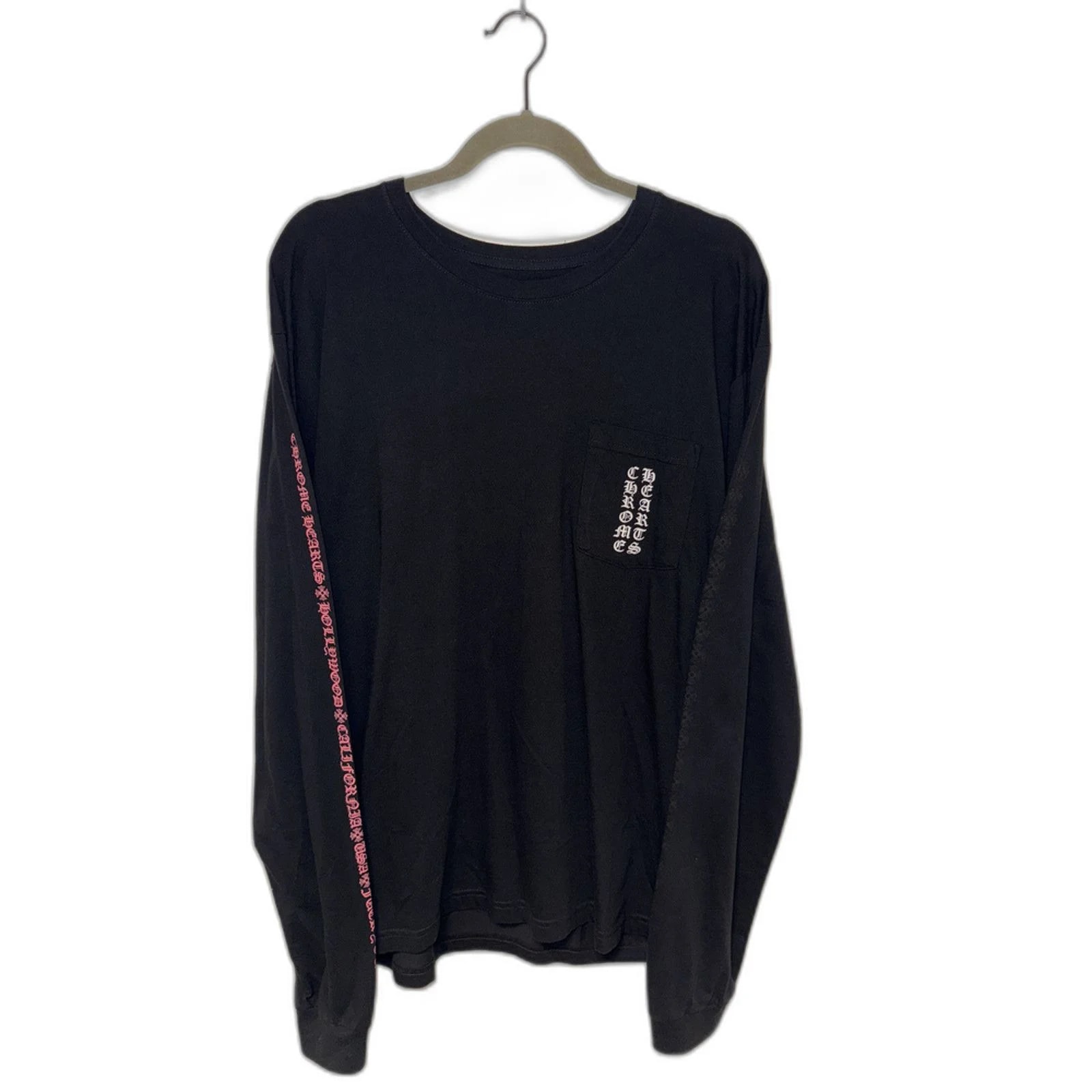 Chrome Hearts — Hearts L/S Tee / Hollywood — streetwear — resale