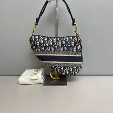 Dior Saddle Classic Embroidered - Excellent #V1LB5U 3
