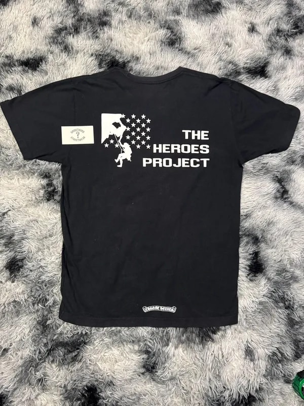Chrome Hearts — Hearts the Heroes Project Tee — streetwear — resale