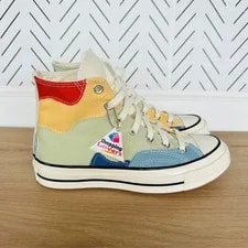 Converse — ⭐Converse Chuck 70 HI Crafted Patchwork Sz 11.5 Shoes A03292C — Sneaker — resale