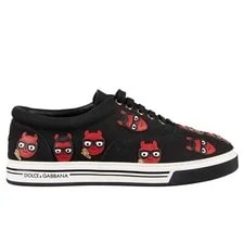 Dolce & Gabbana — Dolce & Gabbana Roma Low Top With Stitching — Sneaker — resale
