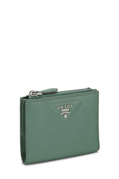 Vitello Daino Logo Compact Wallet 2