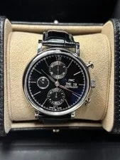 IWC Portofino Chronograph Black w/Round - IW391029 3