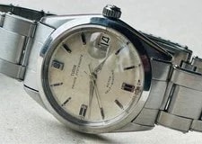 Tudor Small Rose Index Dial Automatic Overhauled Silver Dial Calen 3