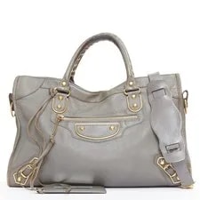 Balenciaga — Balenciaga Classic Metallic Edge City Trim Motorcycle — Handbag — resale
