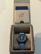 Breitling Endurance Pro 38mm Chronograph Blue Rubber Strap Msrp $3550 2