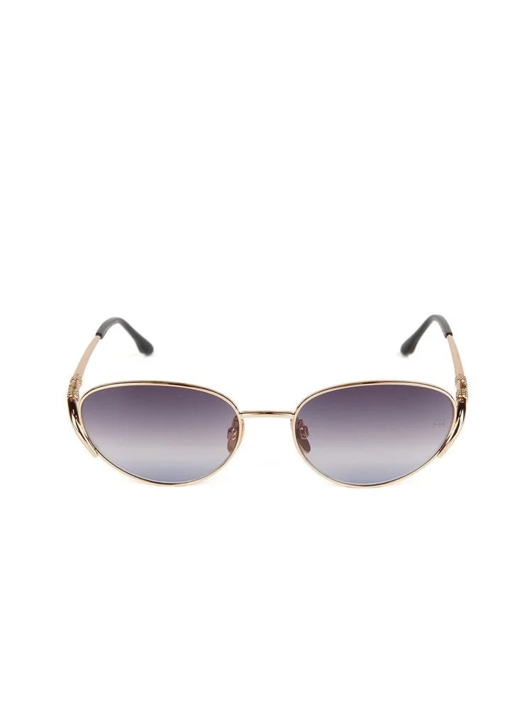 Ana Hickmann Ah3354 Metal Aviator Sunglasses — 4