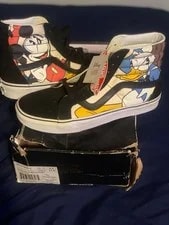VANS — Vans Disney Shoes 9.5 / 11 Sk8-Hi Mickey and Friends Goofy — Sneaker — resale