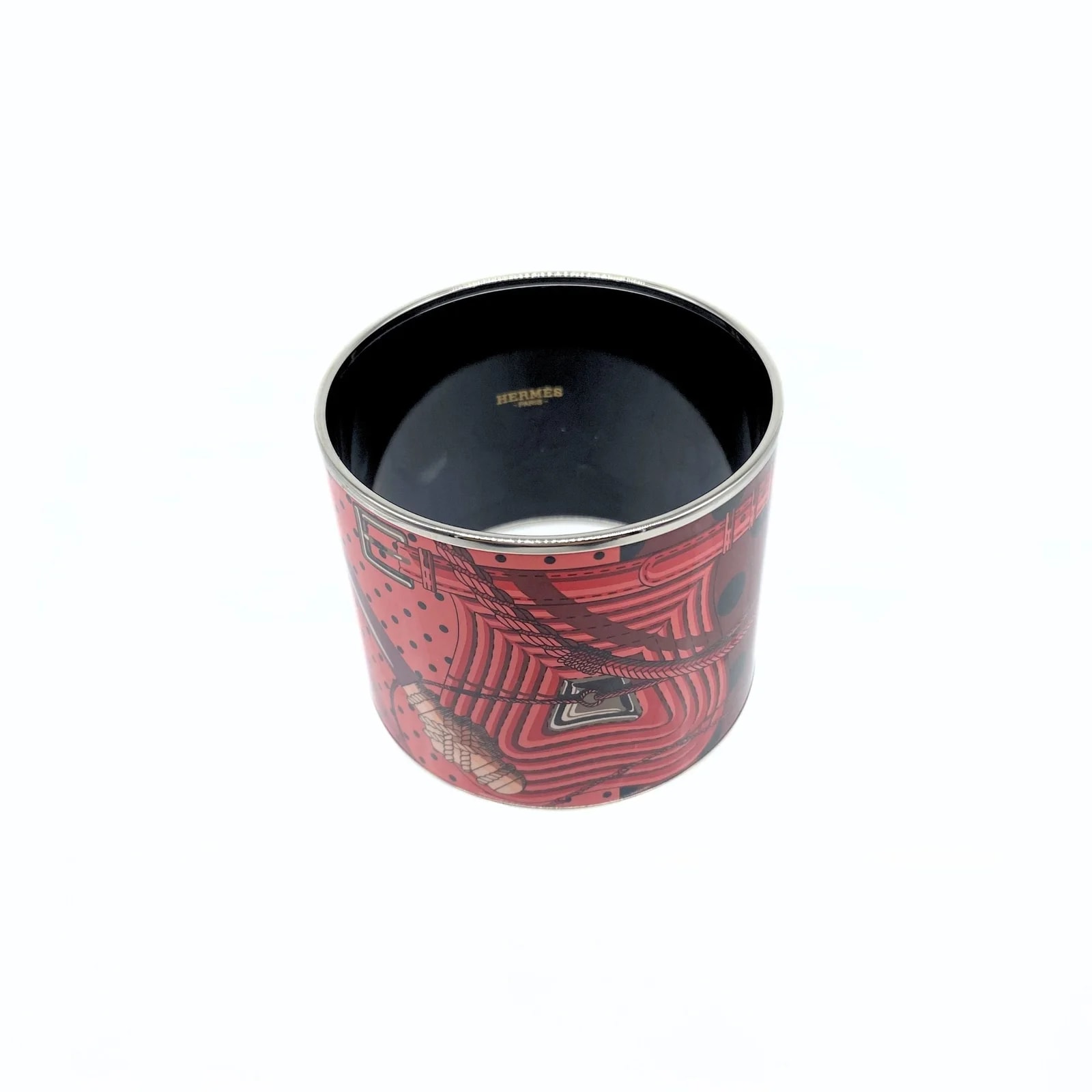 Hermès — Hermès Polka Dot Xl 18 CM , Enamel Bangle — Jewelry — resale