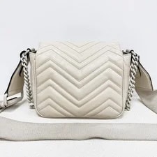 Gucci GG Marmont Mini Quilted Wave Crossbody - Very Good #1YTTJ2Y 2