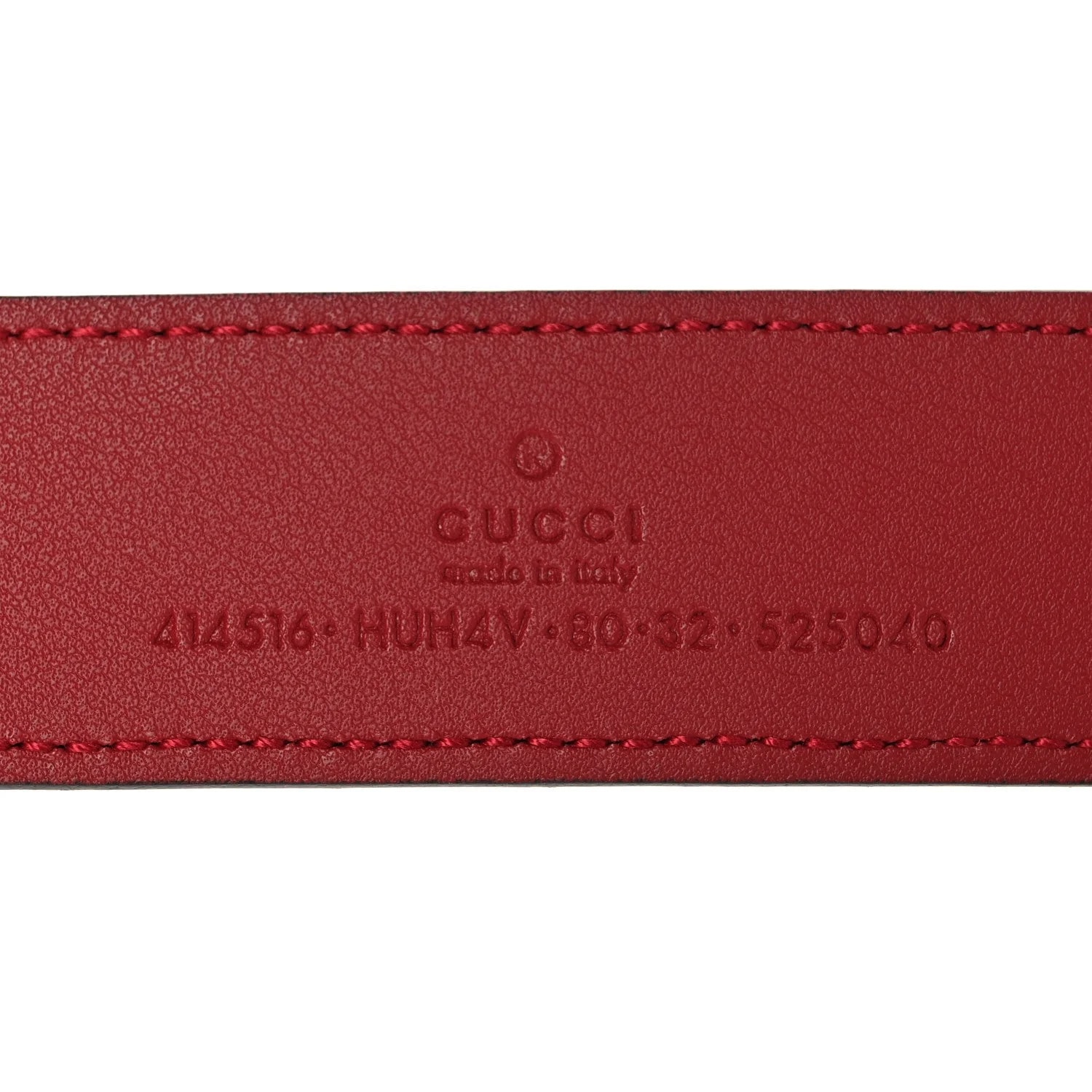 Enamel Double G 30mm Belt 80 32 New 3