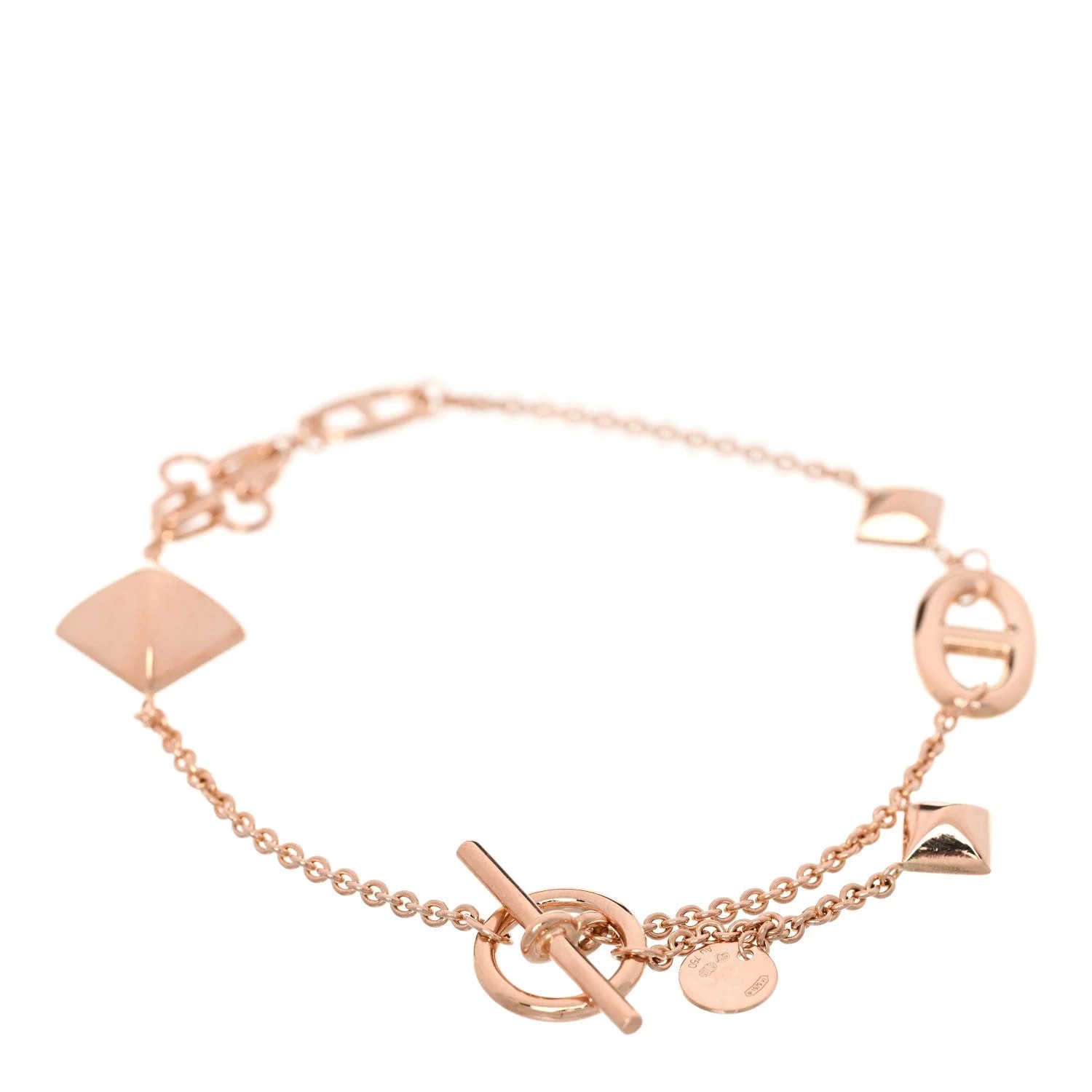 18K Rose Gold Logos Link Toggle 2
