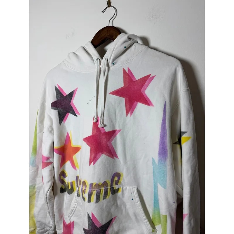 Supreme — Supreme Gonz Stars Hooded Sweatshirt ' — streetwear — resale