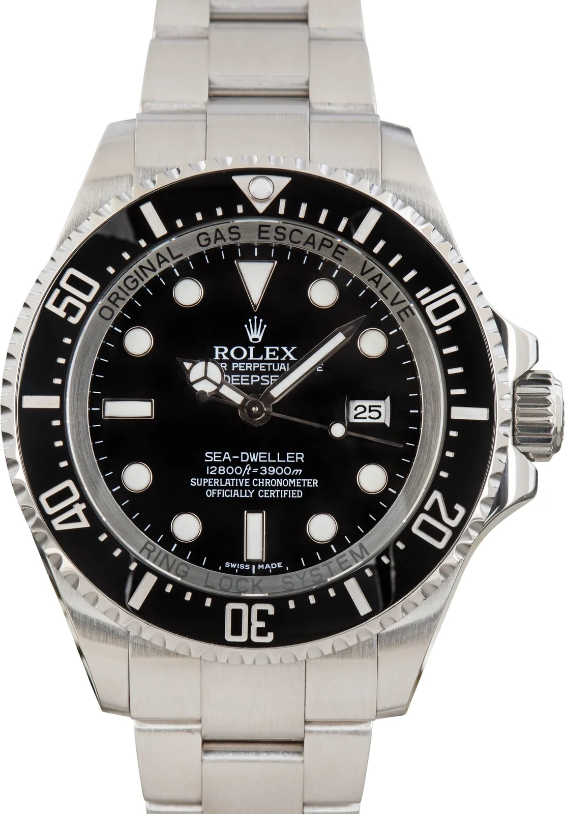 Stainless Steel Rolex Deepsea Sea-Dweller Ref 116660 Black Dial 3