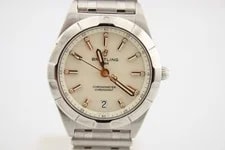Breitling Chronomat 32 White MOP Diamond Dial Steel A77310 4