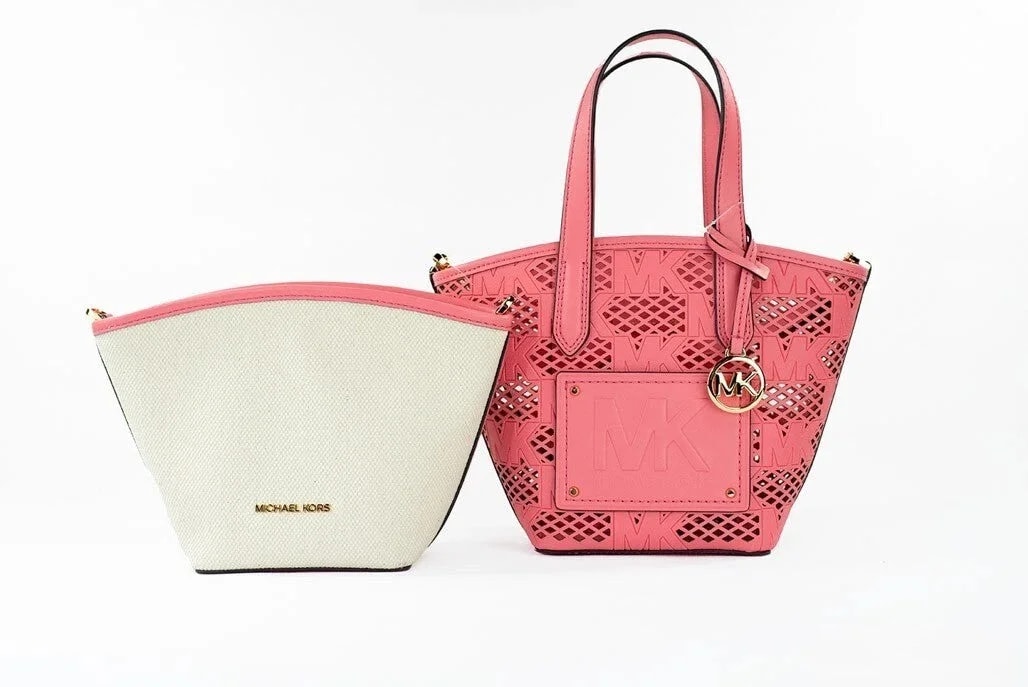 Michael Kors Kimber Small Tea 2-In-1 Zip Messenger 3