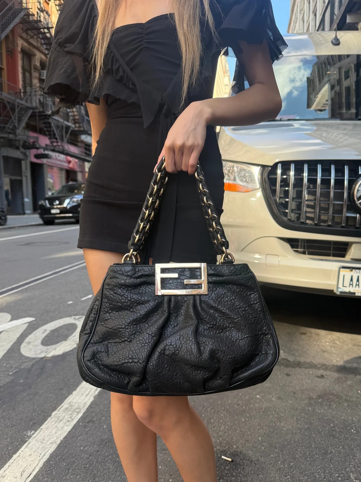 Fendi Mia Chain Hobo 2