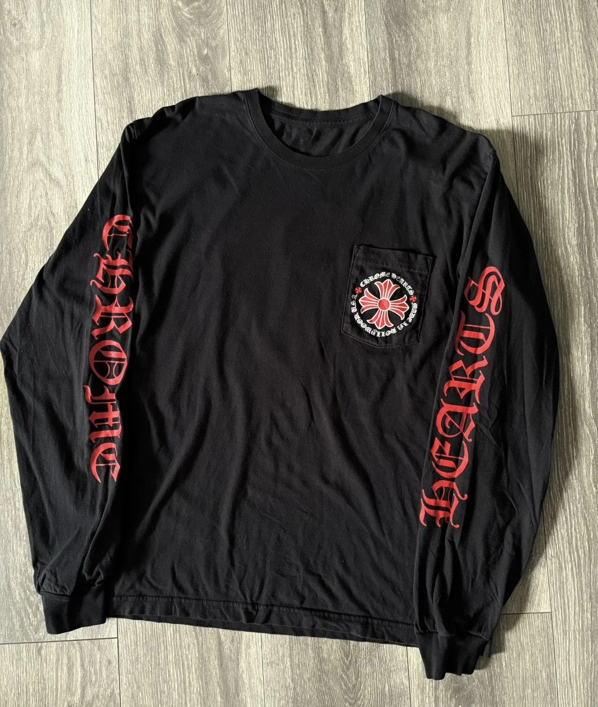 Chrome Hearts — Hearts Hollywood Long Sleeve Tshirt — streetwear — resale