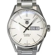 Carrera — TAGHeuer Carrera Caliber 5 Day Date Stainless Steel — Watch — resale