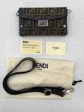 Authentic Fendi Mini Baguette Soft Trunk Crossbody 2