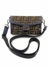 Authentic Fendi Mini Baguette Soft Trunk Crossbody 3