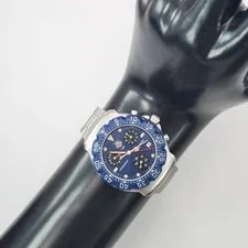 TAG Heuer 570 513 Formula 1 Chronograph Stainless Steel Blue Dial 2