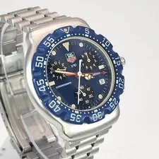 TAG Heuer 570 513 Formula 1 Chronograph Stainless Steel Blue Dial 3