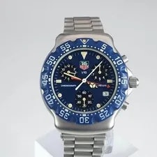 TAG Heuer 570 513 Formula 1 Chronograph Stainless Steel Blue Dial 4