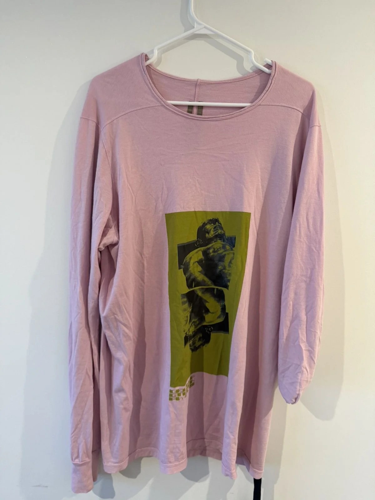 Rick Owens DRKSHDW — Rick Owens Drkshdw Graphic Long Sleeve Tee – — streetwear — resale