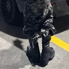 9.5US Balenciaga Rick Owens Bogun Boots Long Size42 Limited Edition Vhtf des 4